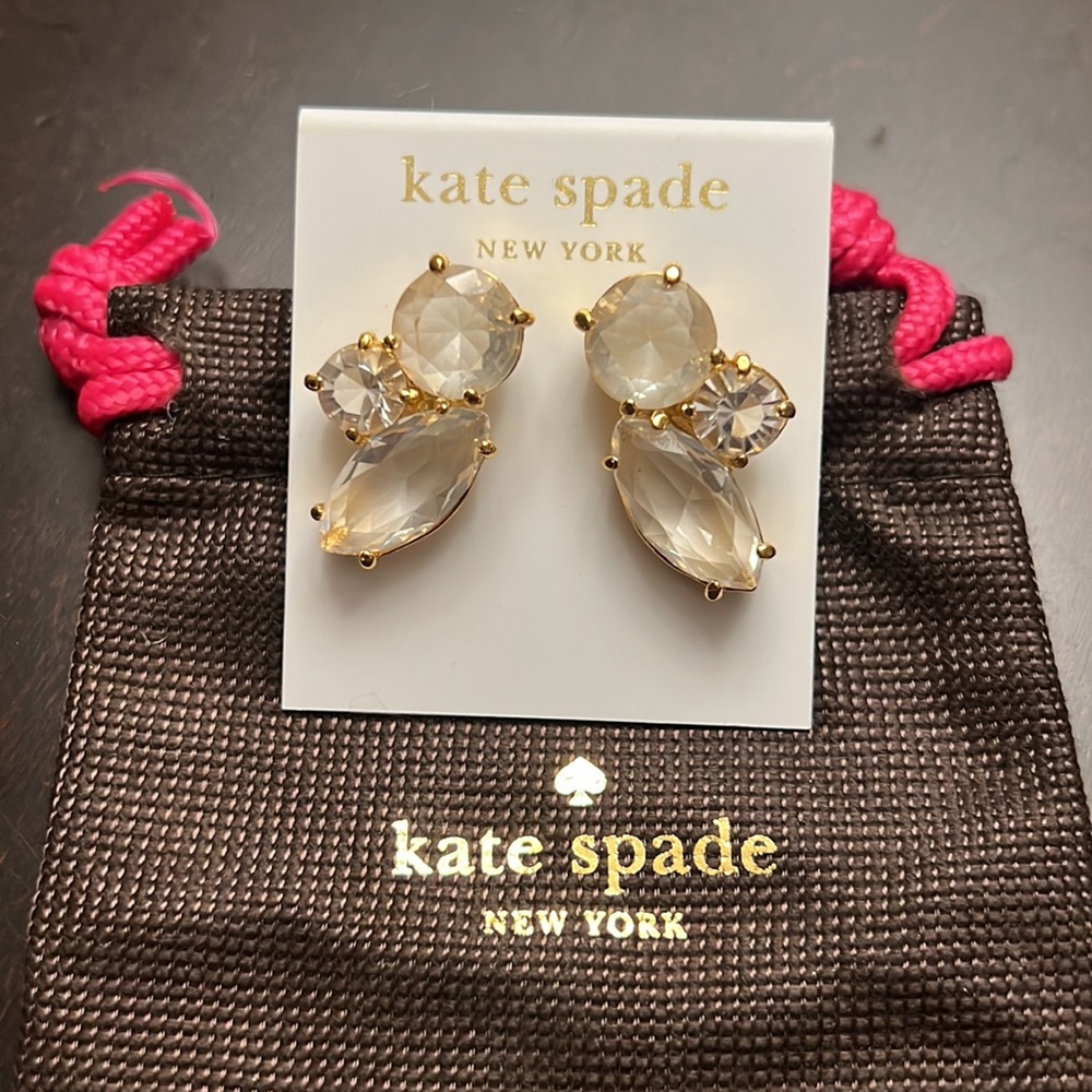 Kate Spade stud 14k gold filled stud earrings